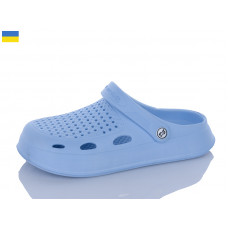 Кроксы M&L Alex13 ML08 небесний