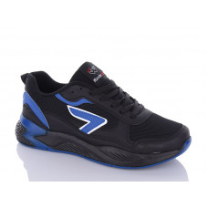 Кроссовки Sharif 4217 black-blue (40-45)