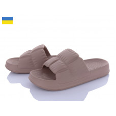 Шлепанцы Vladimir Крок C95 св.коричневий