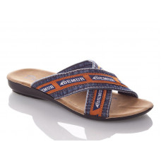 Шлепанцы Gurkem WD3065 blue orange