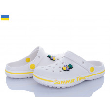 Кроксы Golden Lion 328 білий