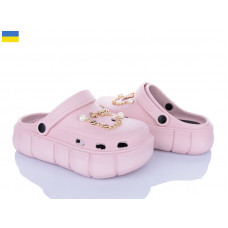 Кроксы Roks 152-9018 пудра