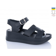 Босоножки Garti 2394 чорний шкіра