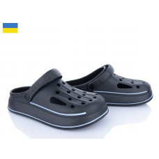 Кроксы Golden Lion E252 чорний