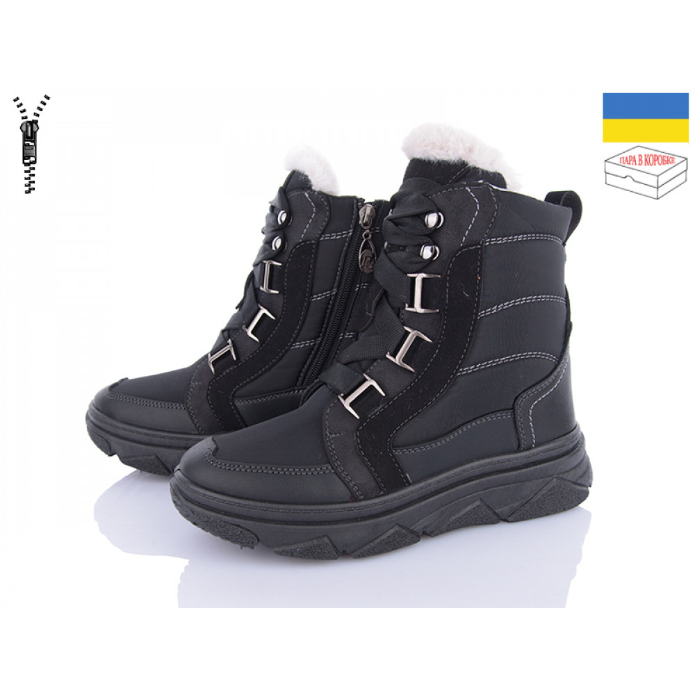 Ботинки Roks Dago 1704 чорний Ботинки Roks Dago 1704 чорний