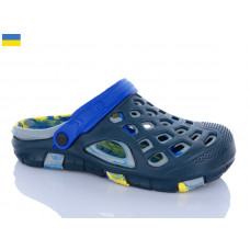 Кроксы Inblu 308 папуга т.синій