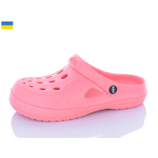 Кроксы M&L Alex13 Крокс Ж кораловий