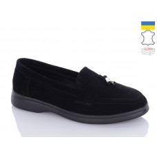 Туфли Garti 401 чорний замш