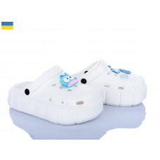 Кроксы Roks 152-9006 білий