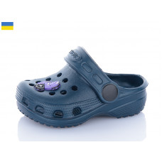 Кроксы Inblu H1 т.синій