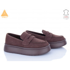 Туфли Stilli Group E2590-2 замш піна