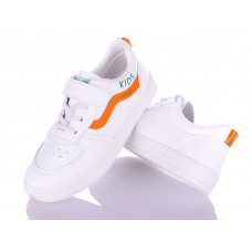 Кеды Violeta Q45-M132 white-orange