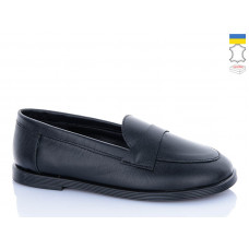 Туфли Garti 408 чорний шкіра