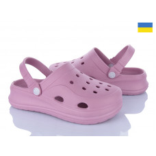 Кроксы Inblu F650 пудра