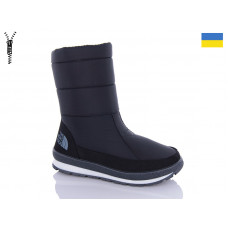 Дутики Qq Shoes Едіта 3 чорний