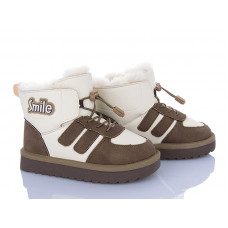 Ботинки Clibee A5619 beige-brown