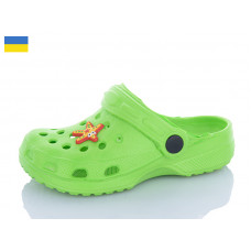 Кроксы Inblu M3 салатовий