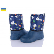 Сапоги Demur СПП Снупі синій-2025