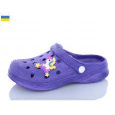 Кроксы M&L Alex13 ML81 бузковий