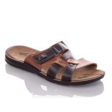 Шлепанцы Malibu MKN6844S black-camel