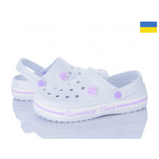 Кроксы Golden Lion 417 білий