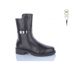 Ботинки Sali 181A коричневий к кор-п.зима