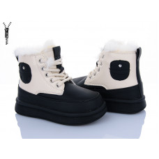 Ботинки Clibee HB612 beige-black