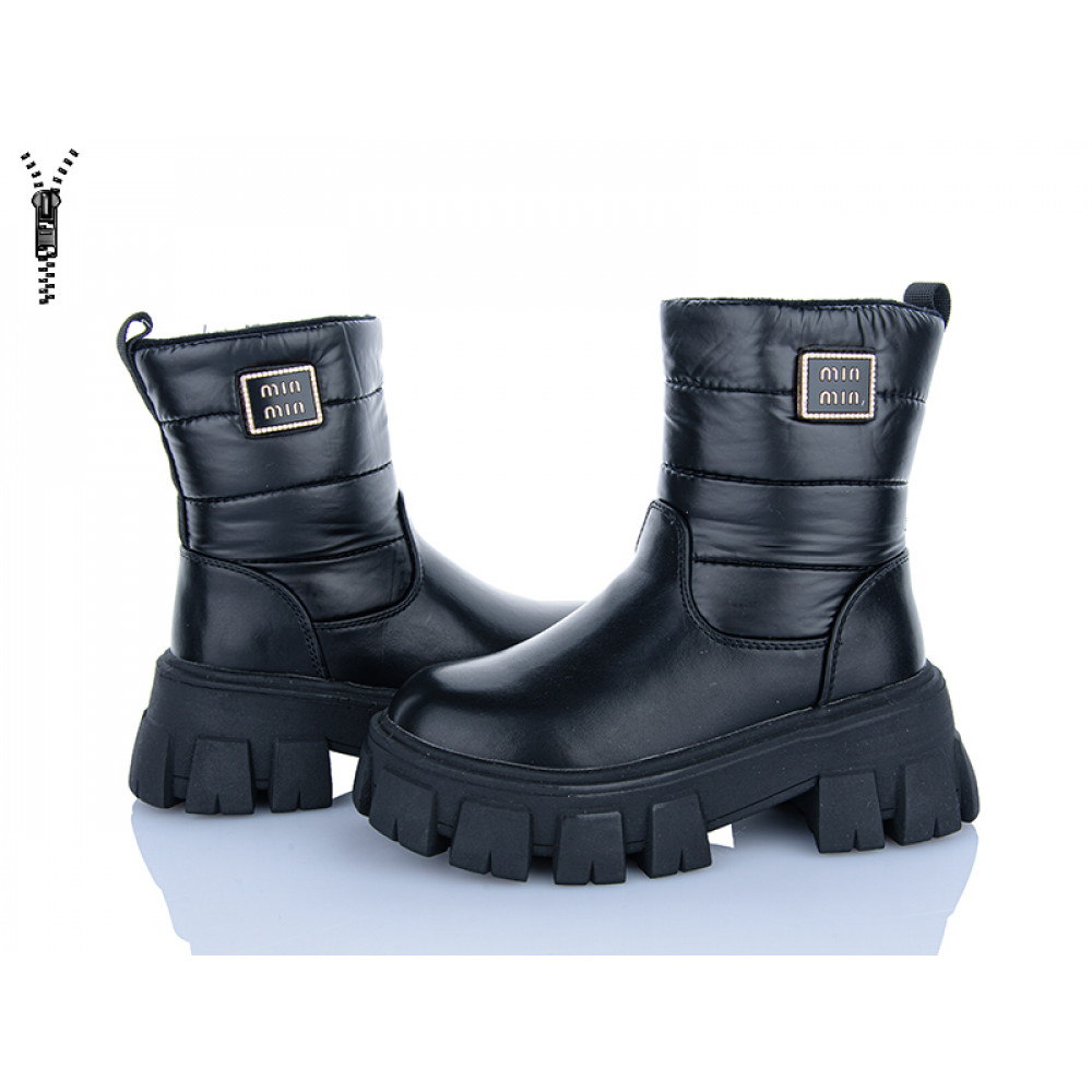 Ботинки Clibee H568-1 black Ботинки Clibee H568-1 black