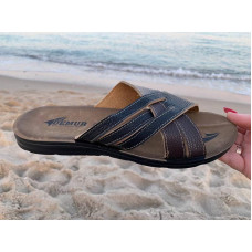 Шлепанцы Malibu 6836 black-brown