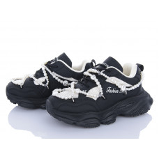 Кроссовки Clibee AD5300-4 black-white
