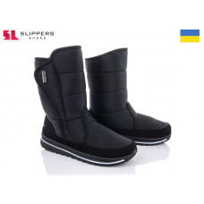 Дутики Slipers 3104 чорний