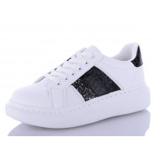 Кроссовки No Brand ZJY07271 white-black