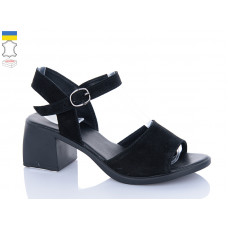 Босоножки Sali 162 чорний з чор-п.