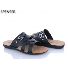 Шлепанцы Spencer 3554 чорний