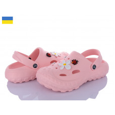 Кроксы Dago Крокси Ж124-057 пудра
