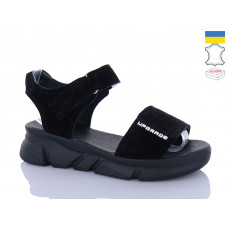 Босоножки Sali 1706-1 чорний з чор-п.