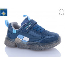 Кроссовки Comfort-Baby 19970 синій LED 