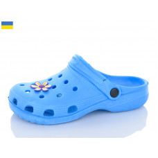 Кроксы Inblu SV18 блакитний