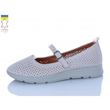 Туфли Sali 004-13 сірий сір-п.