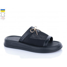 Шлепанцы Sali 229 чорний к чор-п.