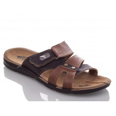 Шлепанцы Malibu MKN6843 camel-black