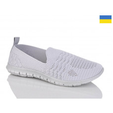 Слипоны Demur 648 сірий