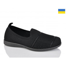 Слипоны Demur 713 чорний