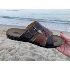 Шлепанцы Malibu 6835 brown-camel