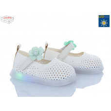 Туфли Poni Kids A691 white LED