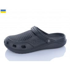 Кроксы M&L Alex13 ML06 чорний