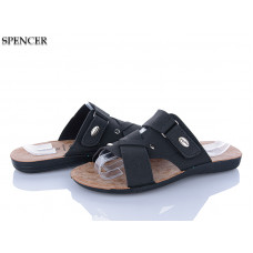 Шлепанцы Spencer 2203 чорний