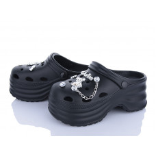 Кроксы Lion-Lu 8897 black
