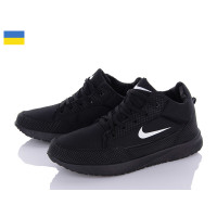 Кроссовки Demur KMZ201N чорний-хутро