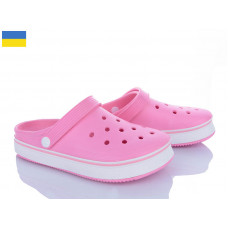 Кроксы Roks 1004 рожевий
